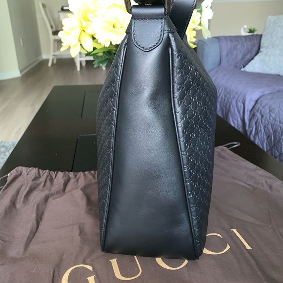 NEW Gucci Guccisima Leather Hobo Bag w/ Dustbag - Picture 3 of 8